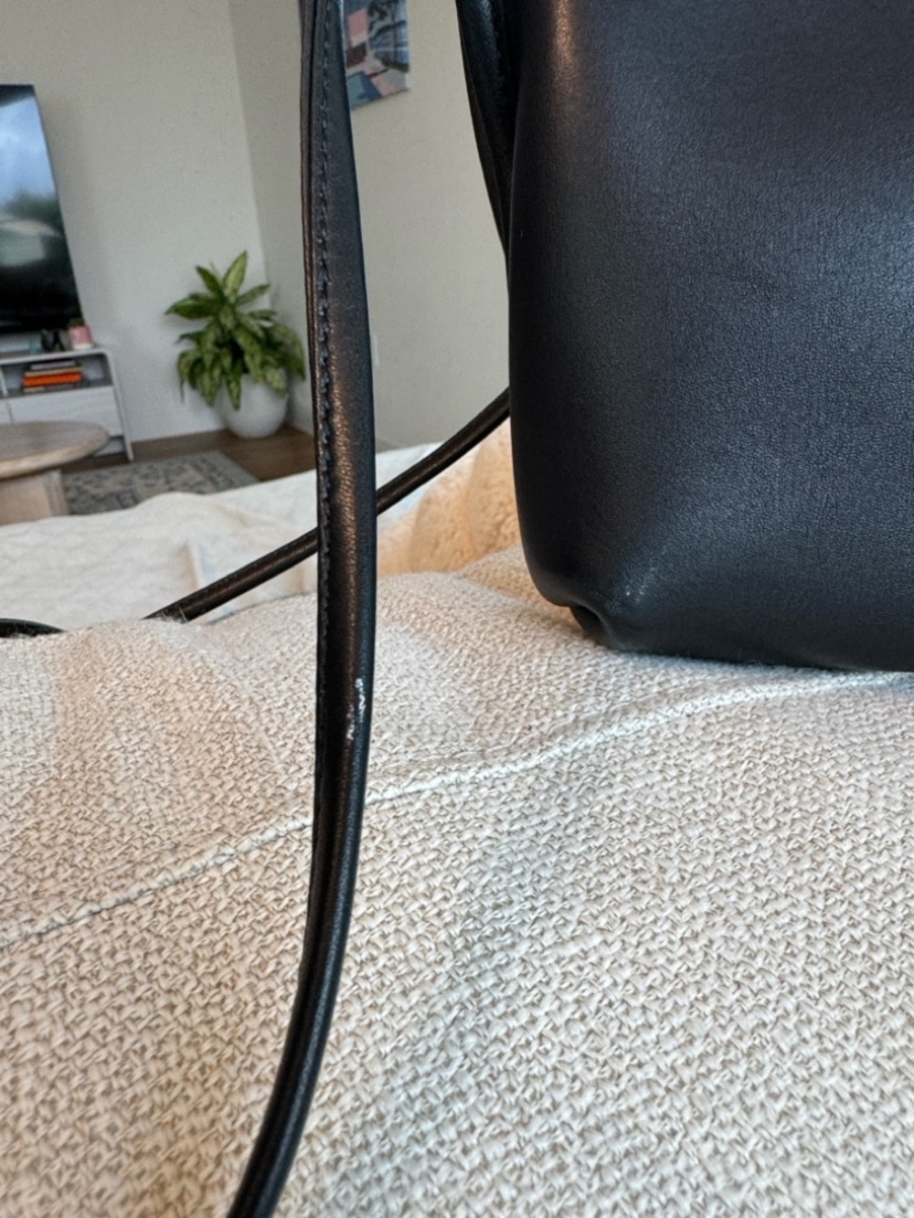 Rare 90s Coach Everett Bag Black Leather Turnlock Crossbody USA - Picture 9 of 10